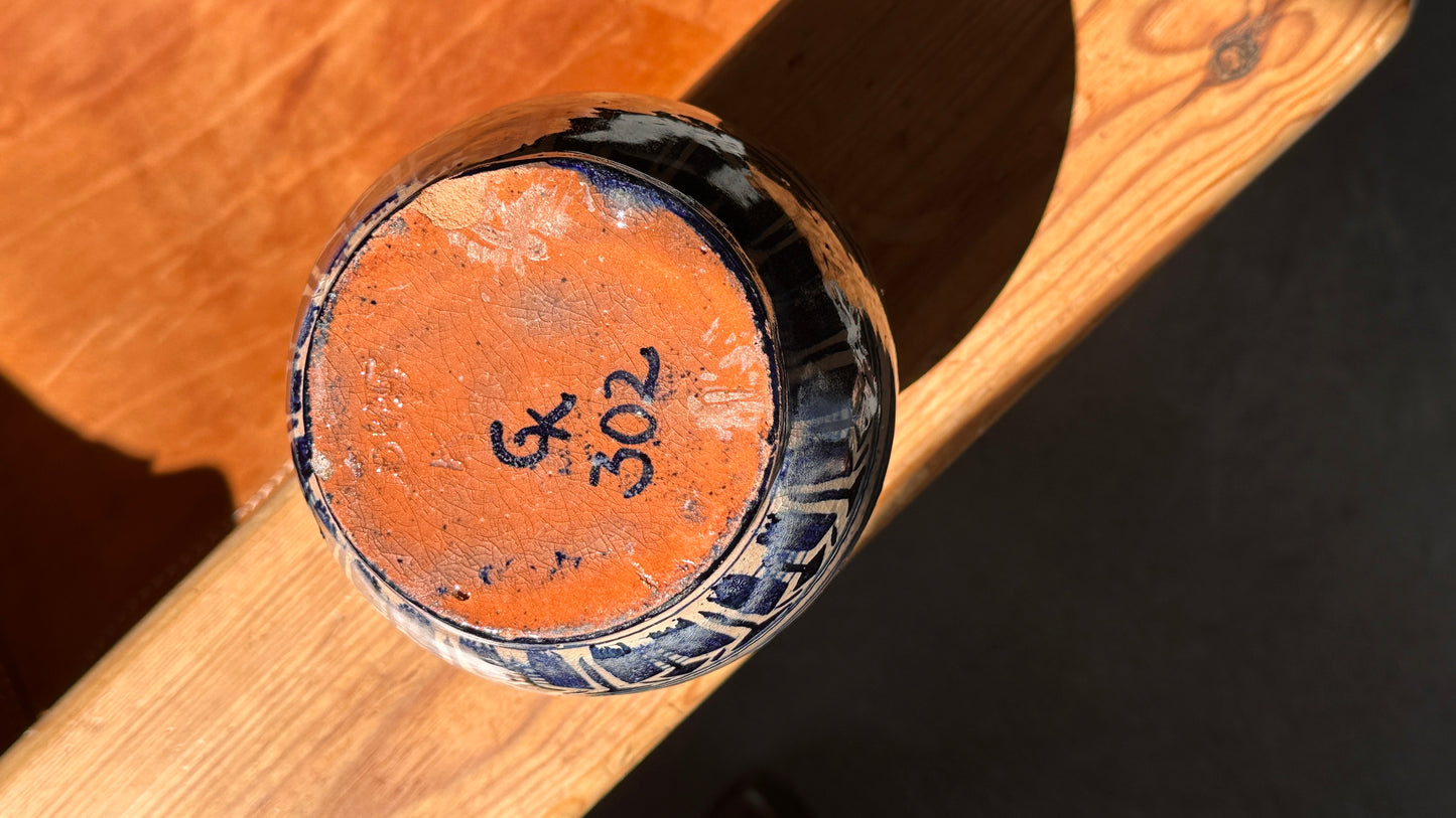 Hand Painted Ceramic Vase