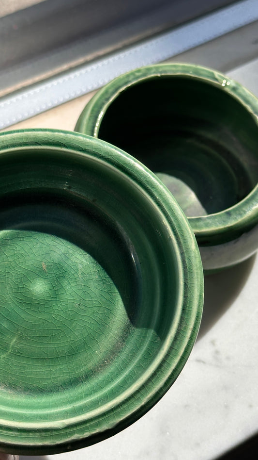 Set of Green Bowls