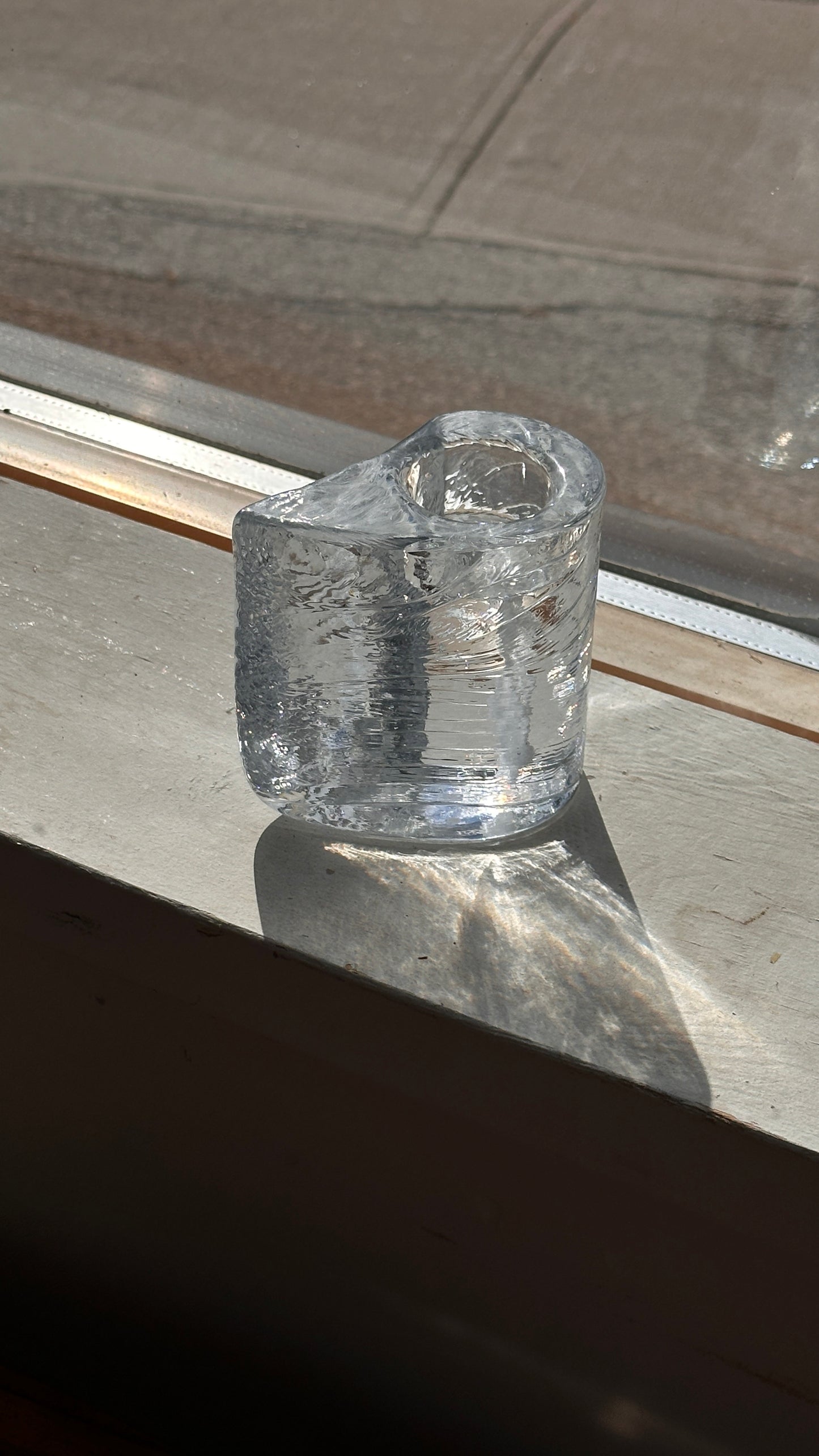 Kosta Boda 'Sweetheart' Glass Candle Holder