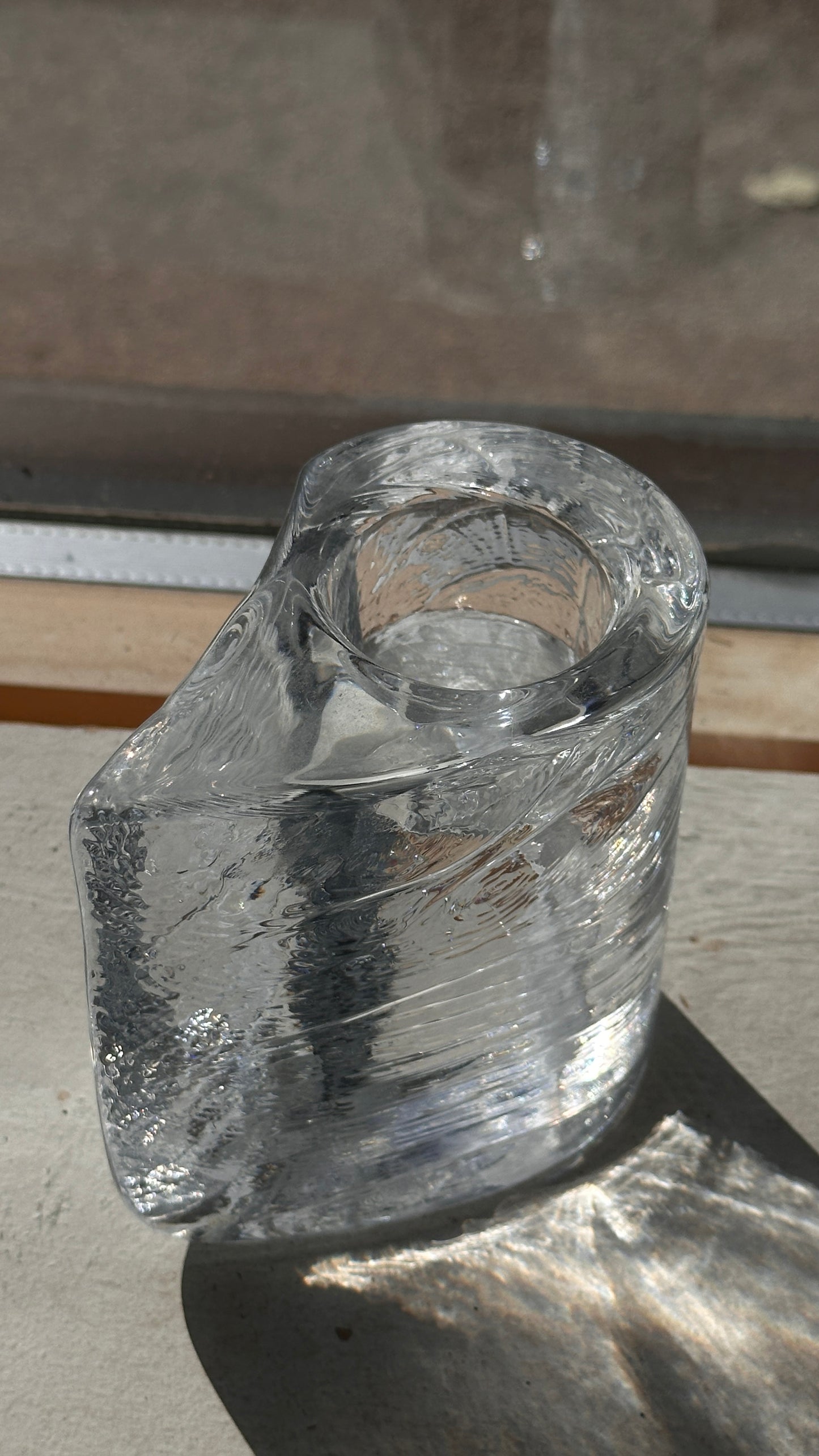 Kosta Boda 'Sweetheart' Glass Candle Holder