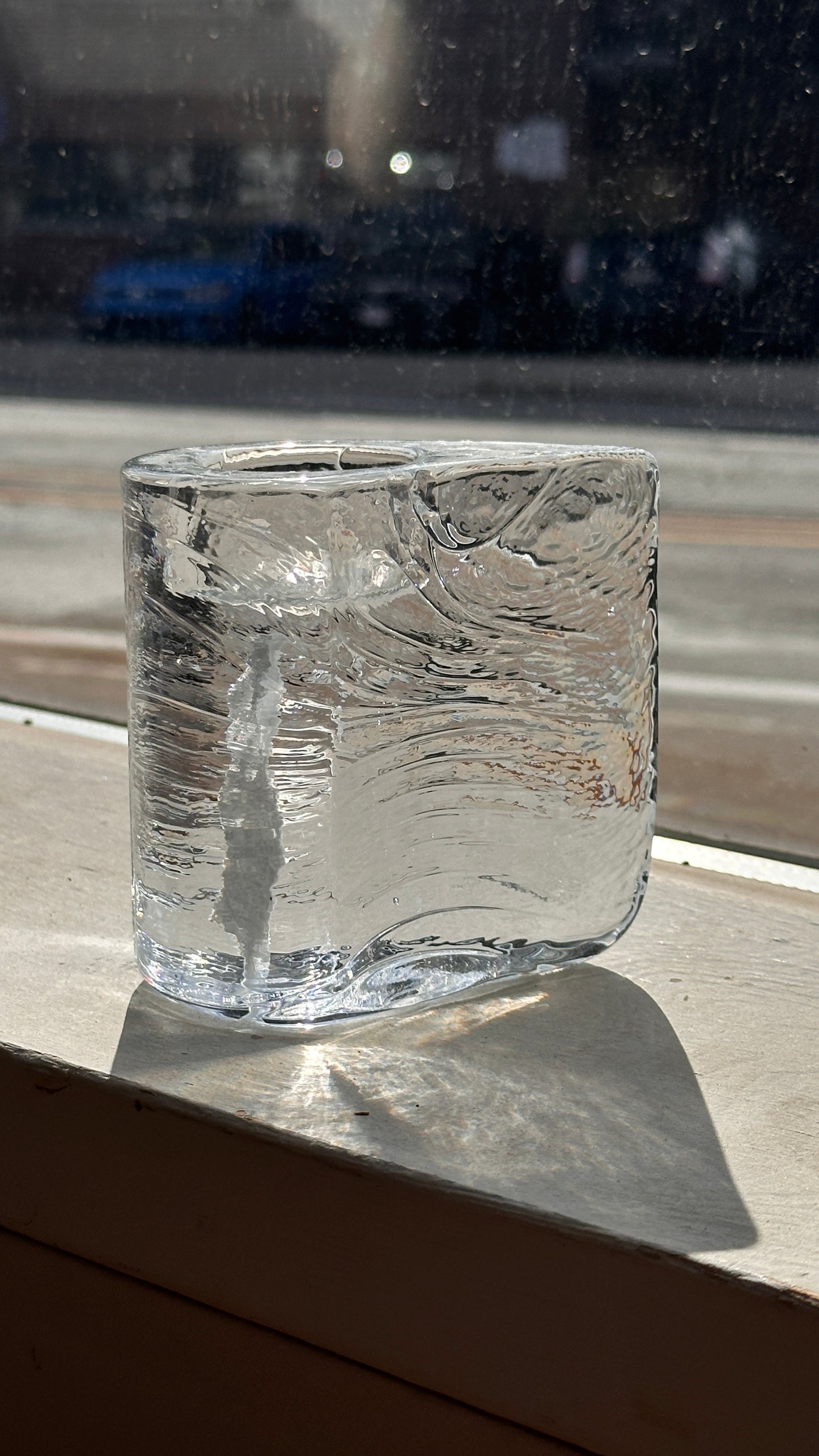 Kosta Boda 'Sweetheart' Glass Candle Holder