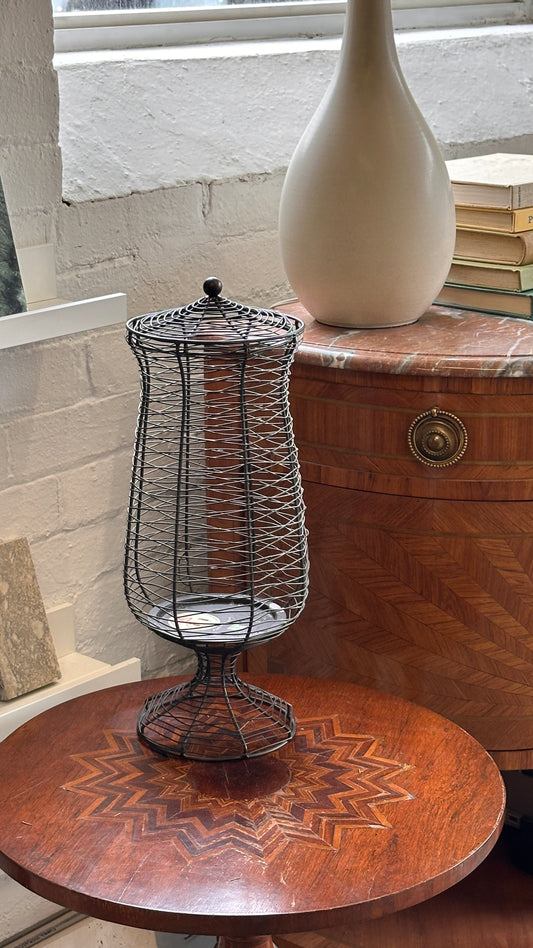 Large Wire Candle Holder