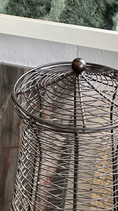 Large Wire Candle Holder