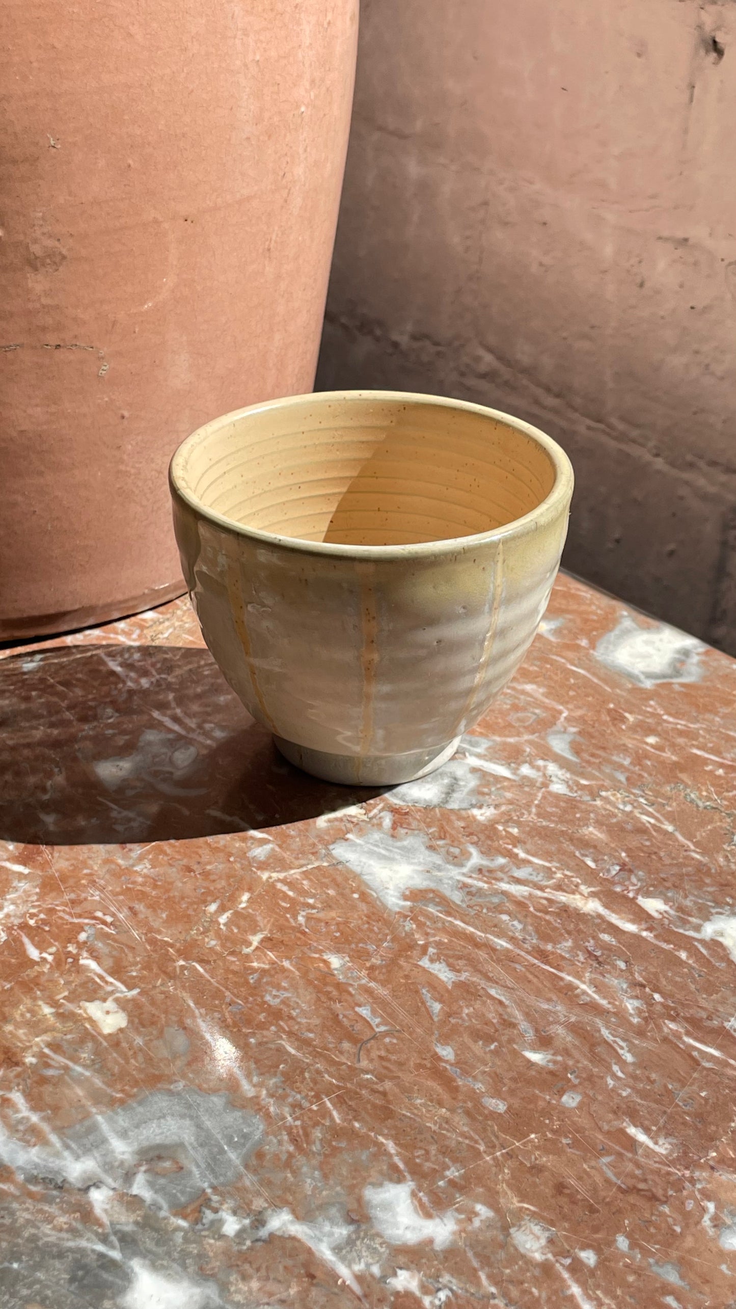 Small Turned Ceramic Vessel