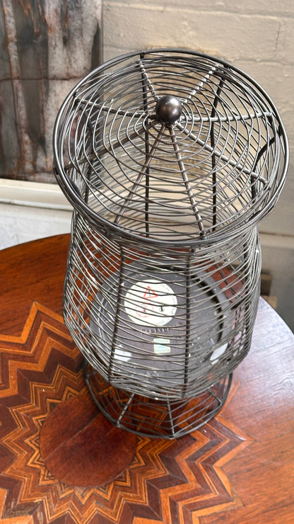 Large Wire Candle Holder