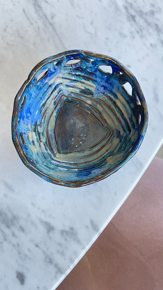 Handmade Ceramic Fruit Bowl by Brian Truscott