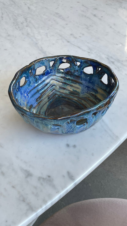 Handmade Ceramic Fruit Bowl by Brian Truscott