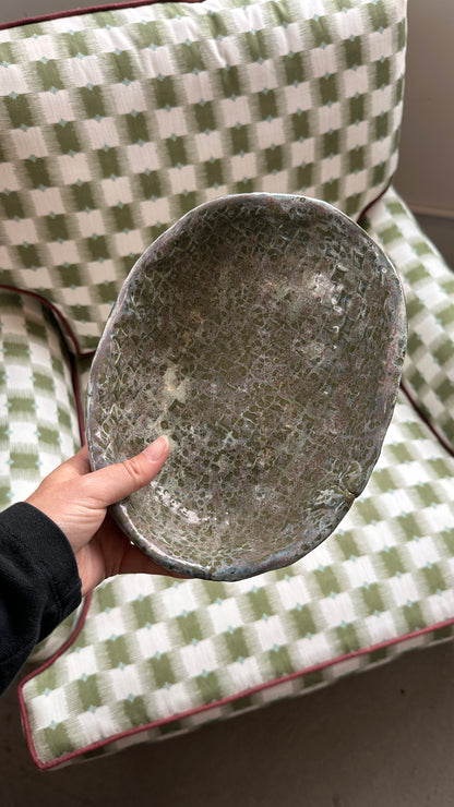 Handmade Textured Ceramic Bowl