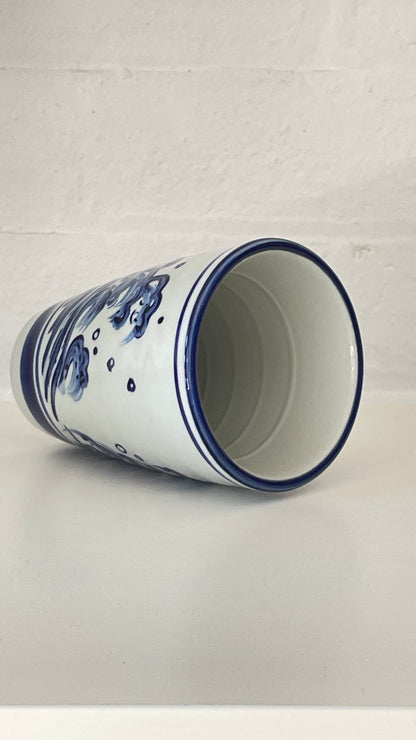 Ceramic Japanese Wave Cup