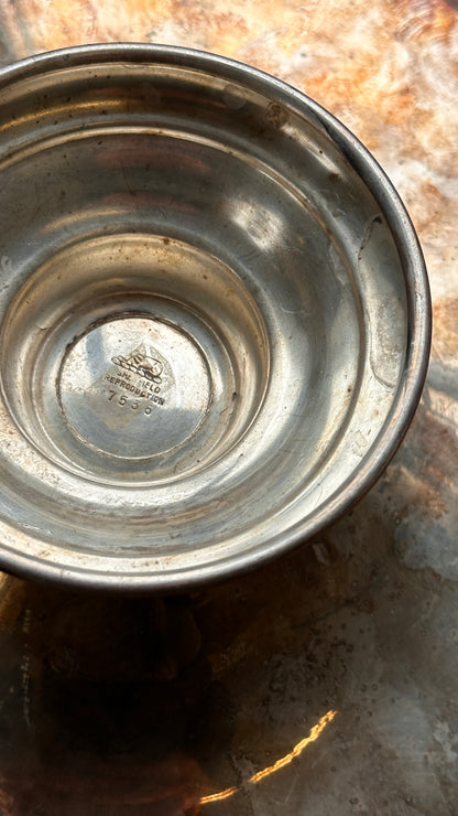 Antique Engraved Silver Serving Tray