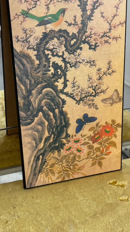 Huaniaohua Style Art on Board made in Canada