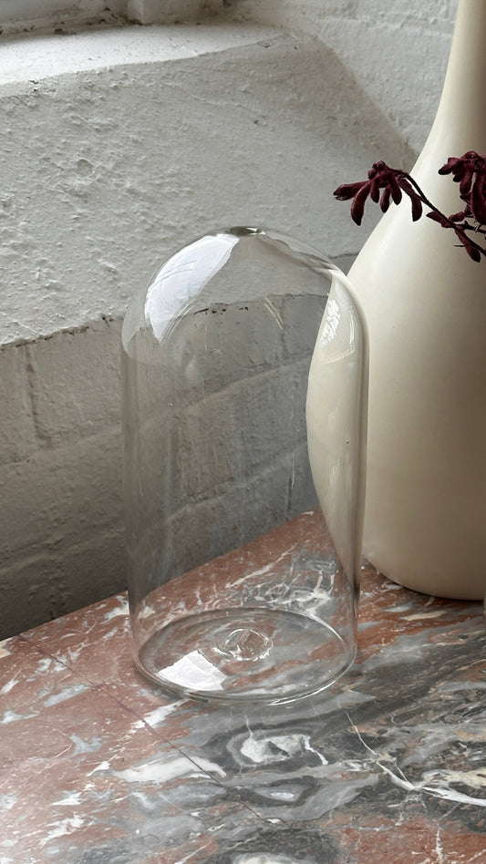 Large Blown Glass Bud Vase