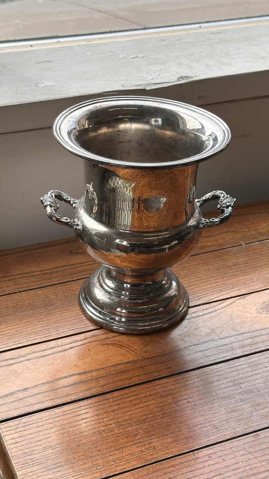 Vintage Silver Champagne Ice Bucket