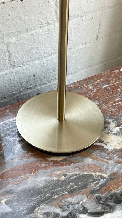 Contemporary Table Lamp with Custom Shade