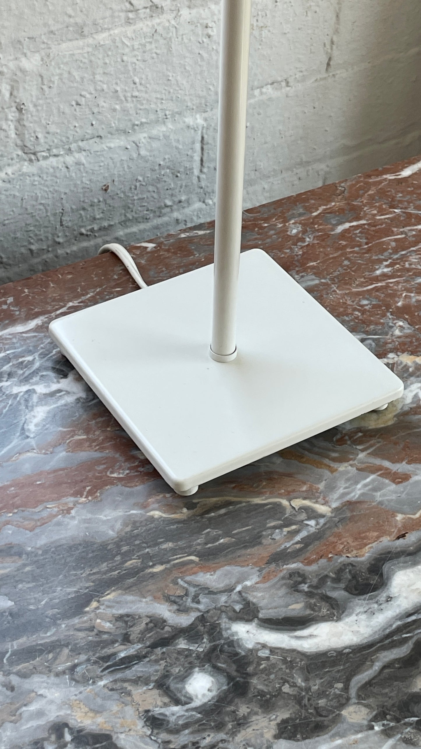 Contemporary Table Lamp with Custom Shade