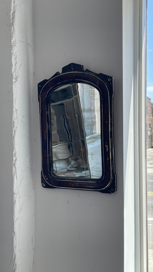Vintage Wooden Mirror