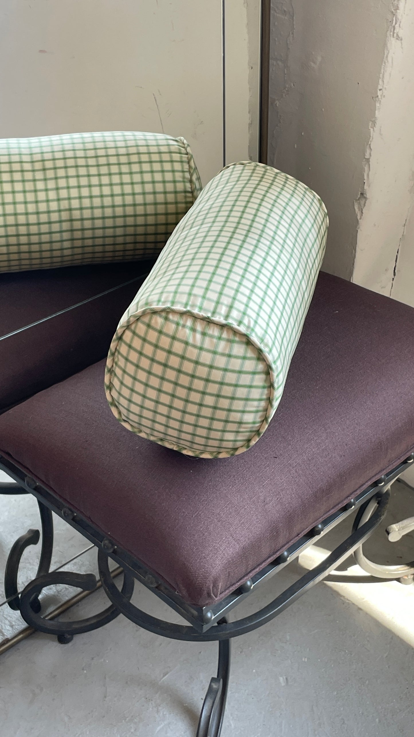Custom Made Silk Bolster