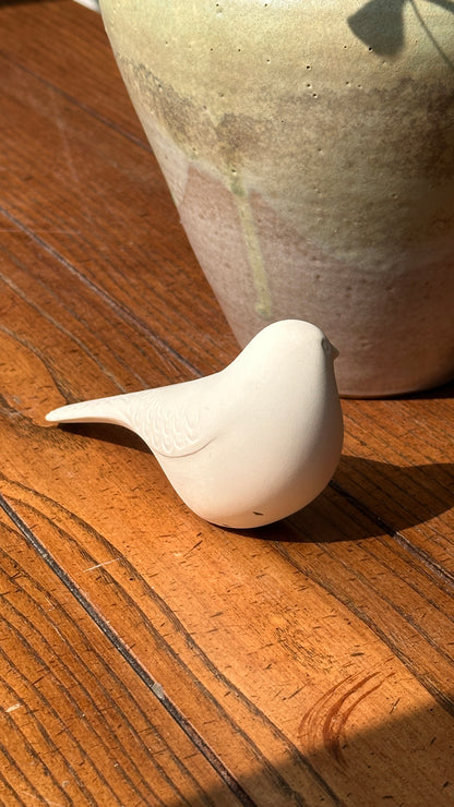 France Fauteux Ceramic Oiselet Figurine