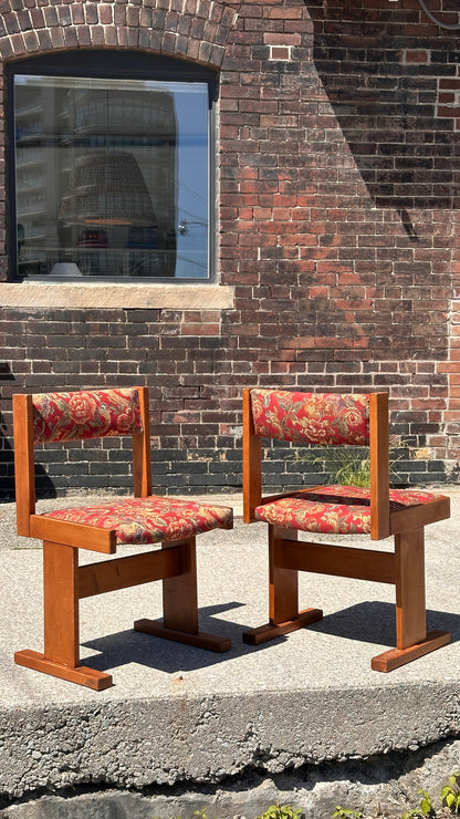 Pair of Side Chairs in the manner of Poul H. Poulsen for Gangsø Møbler