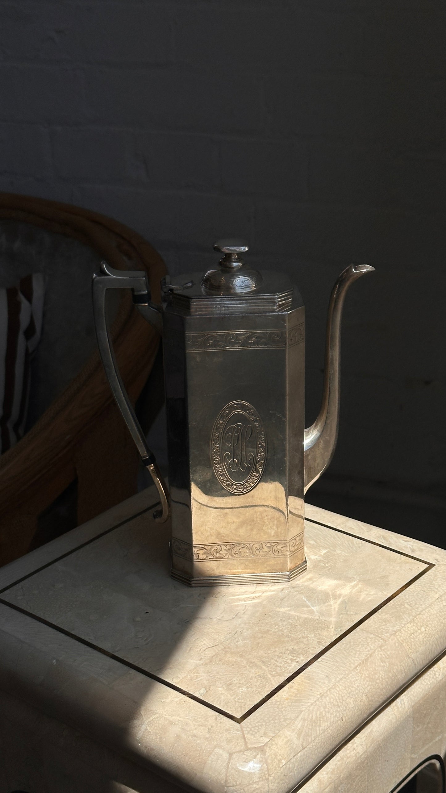 Derby Silver Plate Co. Coffee Pot