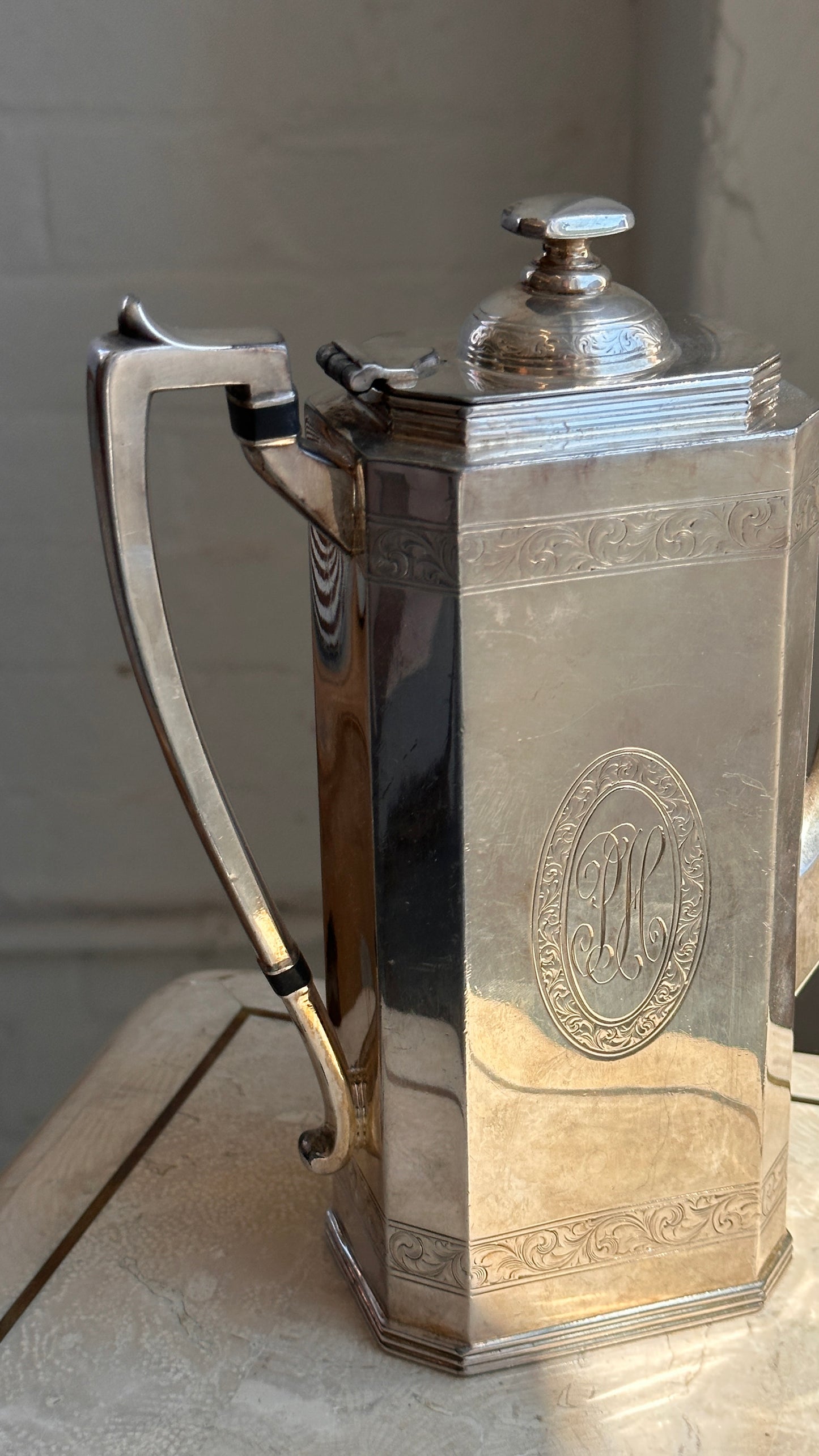 Derby Silver Plate Co. Coffee Pot