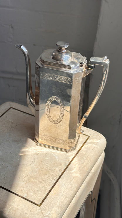 Derby Silver Plate Co. Coffee Pot
