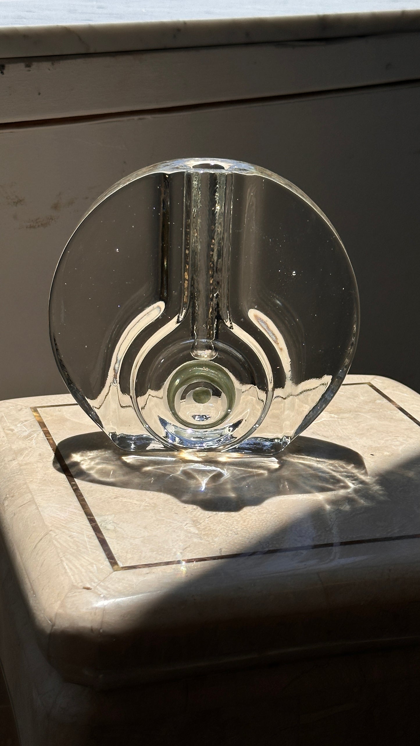 1960s German Walther Glas "Solifleur"  Vase