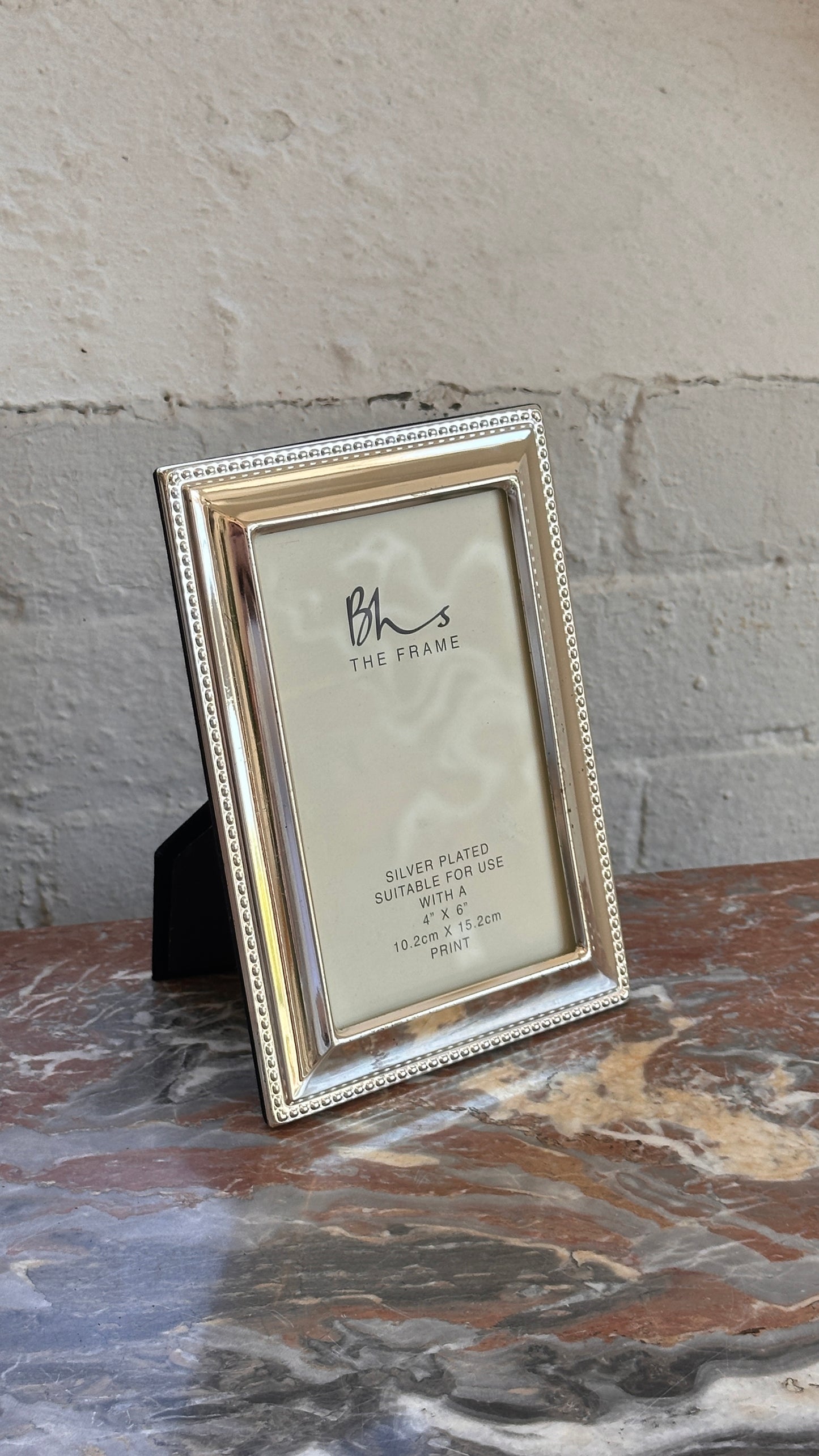 Silver Plated Picture Frame