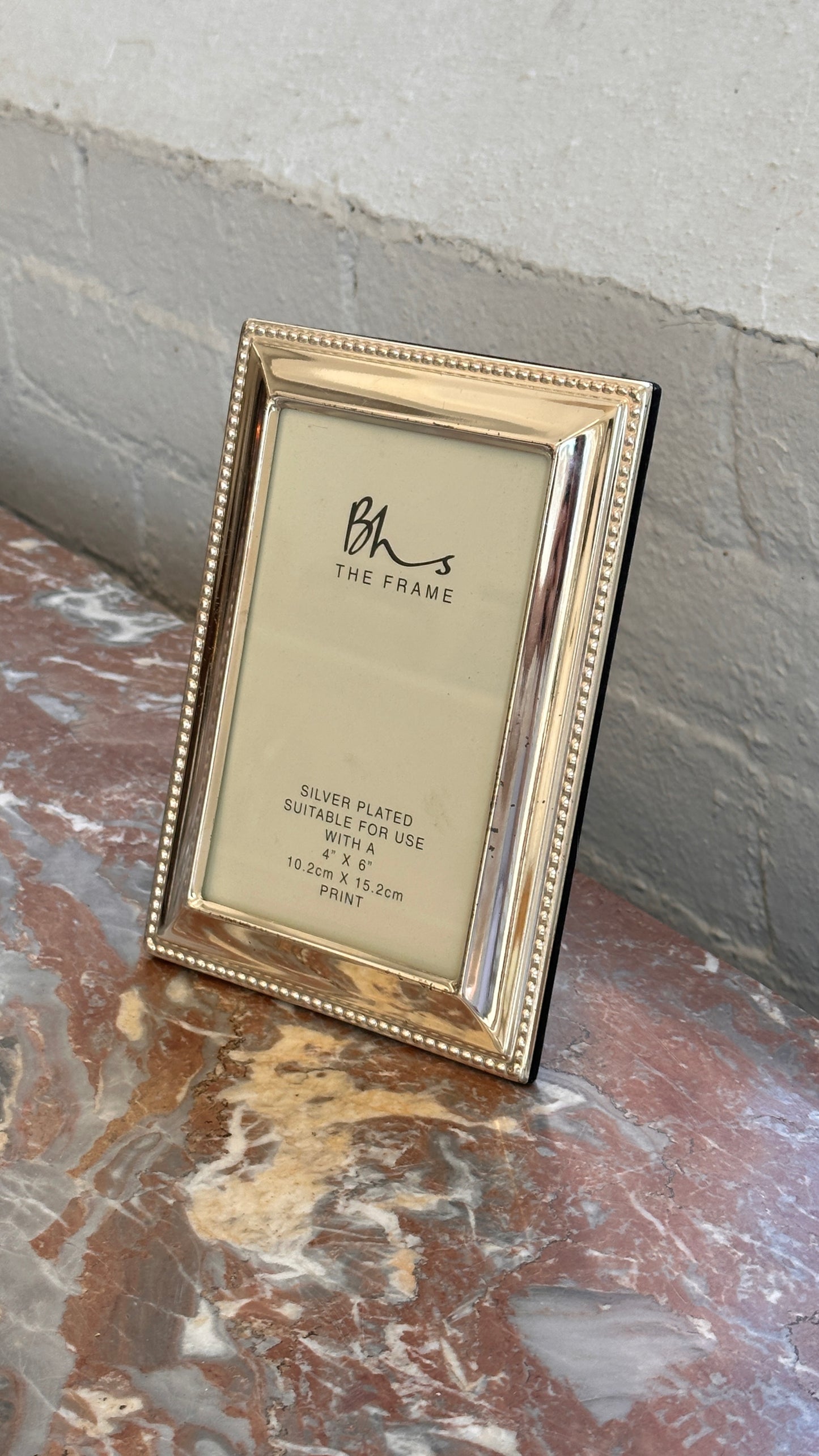 Silver Plated Picture Frame