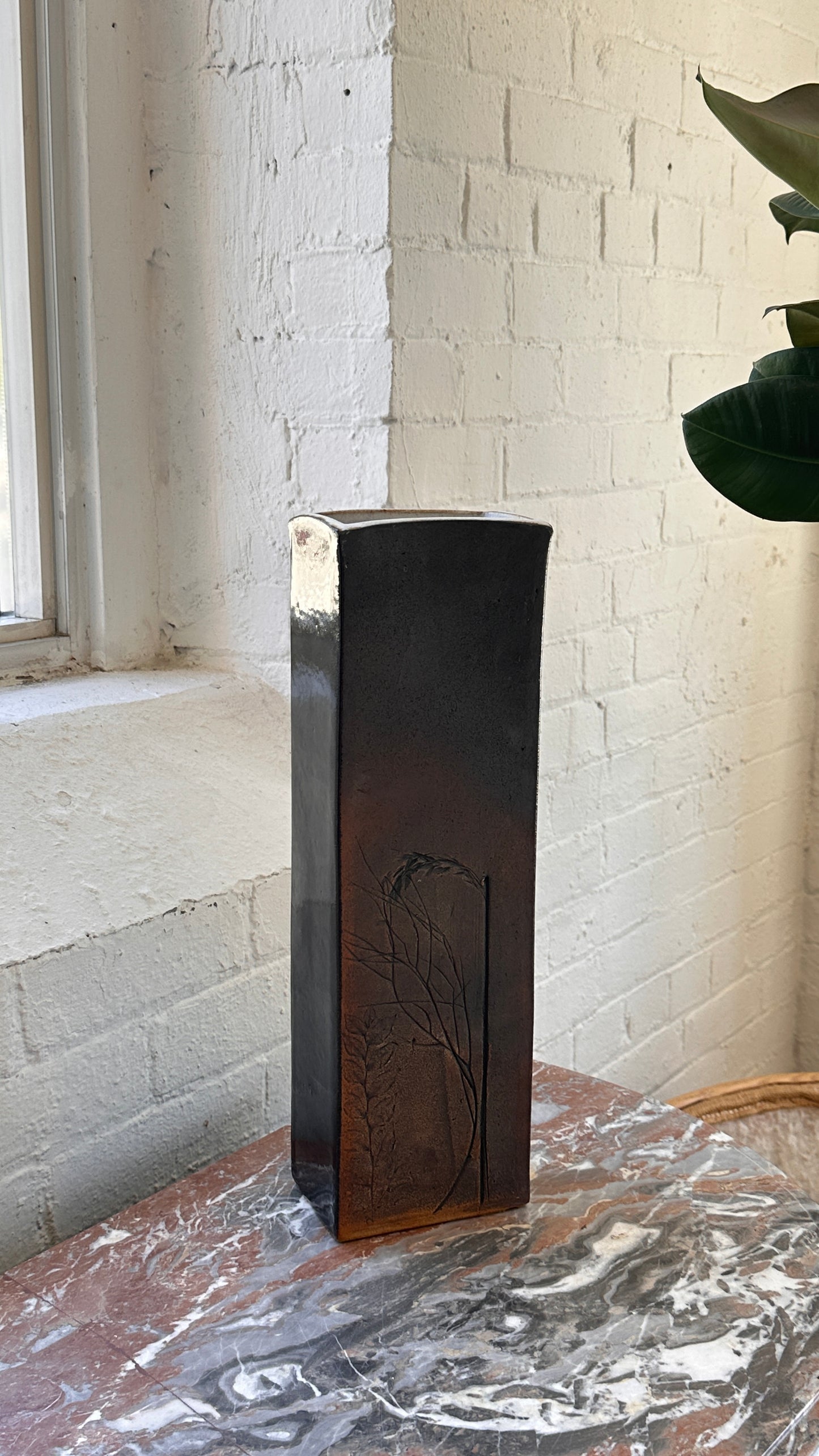 Large Vladimir Kravjansky Ceramic Vase