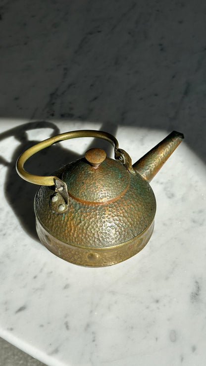 Vintage Copper Tea Pot