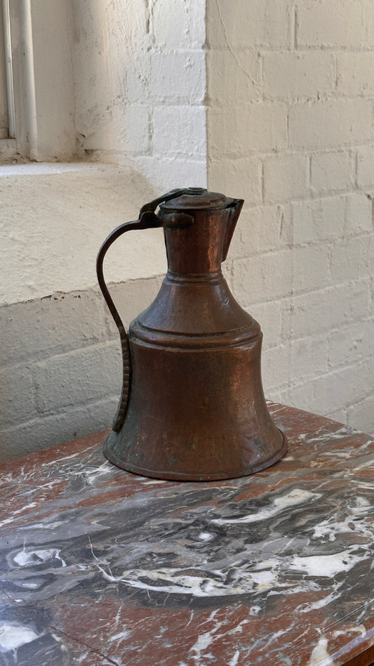 Antique Copper Water Jug
