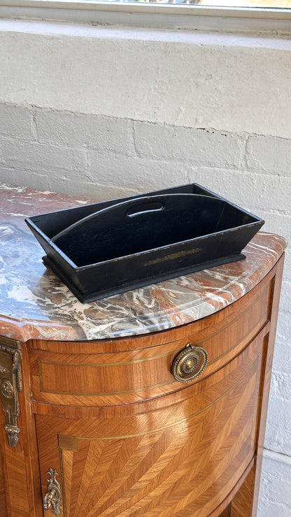 Antique Pine Cutlery Tote