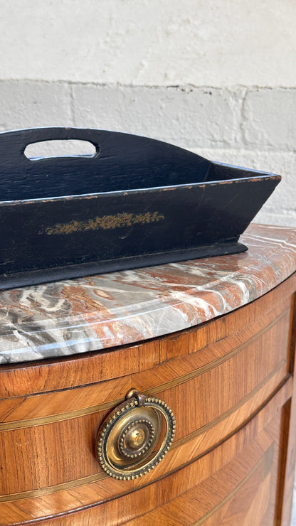 Antique Pine Cutlery Tote