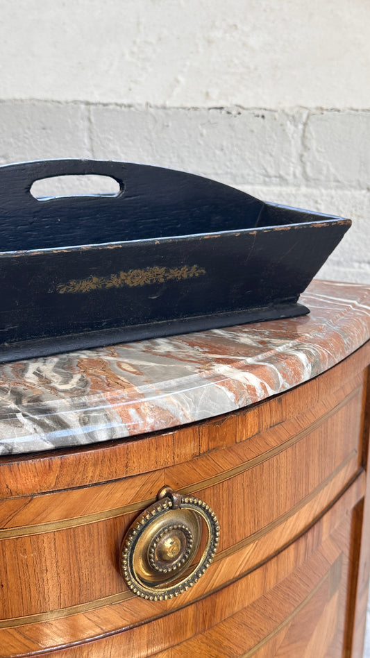 Antique Pine Cutlery Tote
