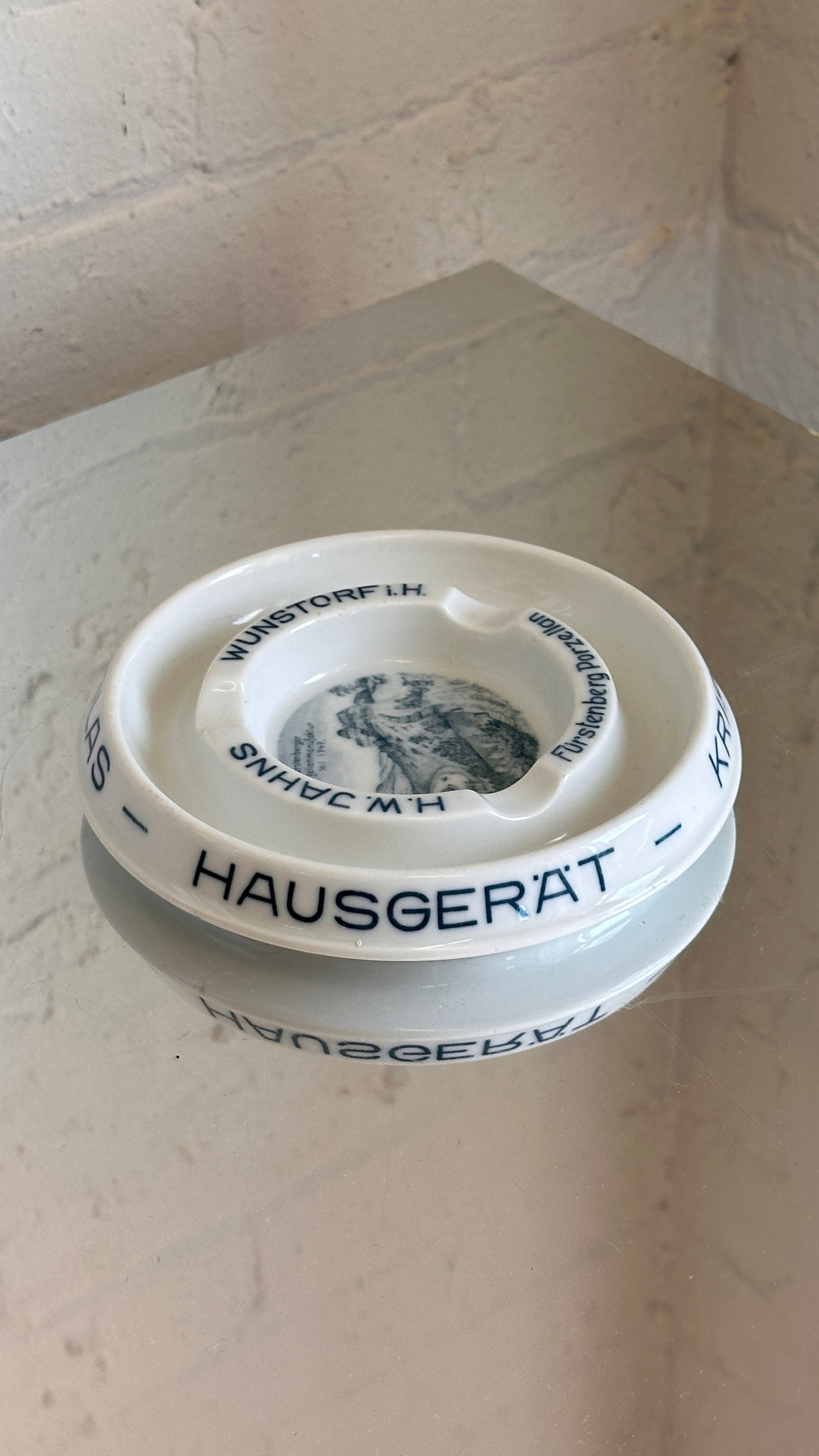 Vintage Furstenberger Porzellan Ashtray