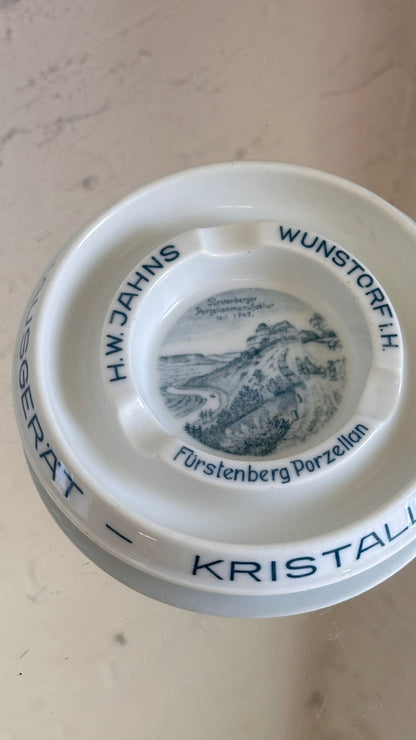 Vintage Furstenberger Porzellan Ashtray