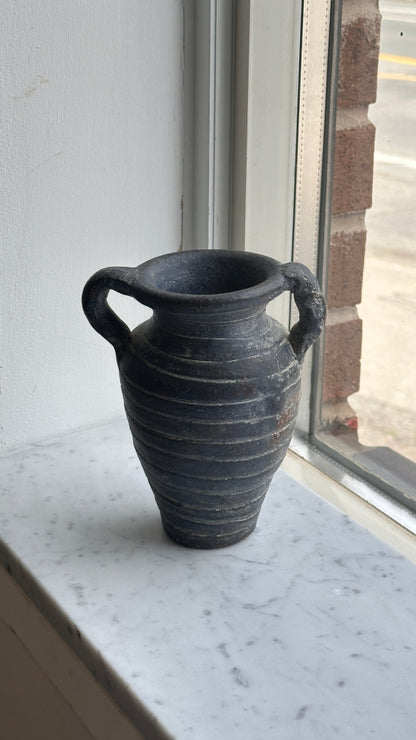 Earthenware Vase with Handles