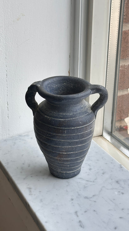 Earthenware Vase with Handles