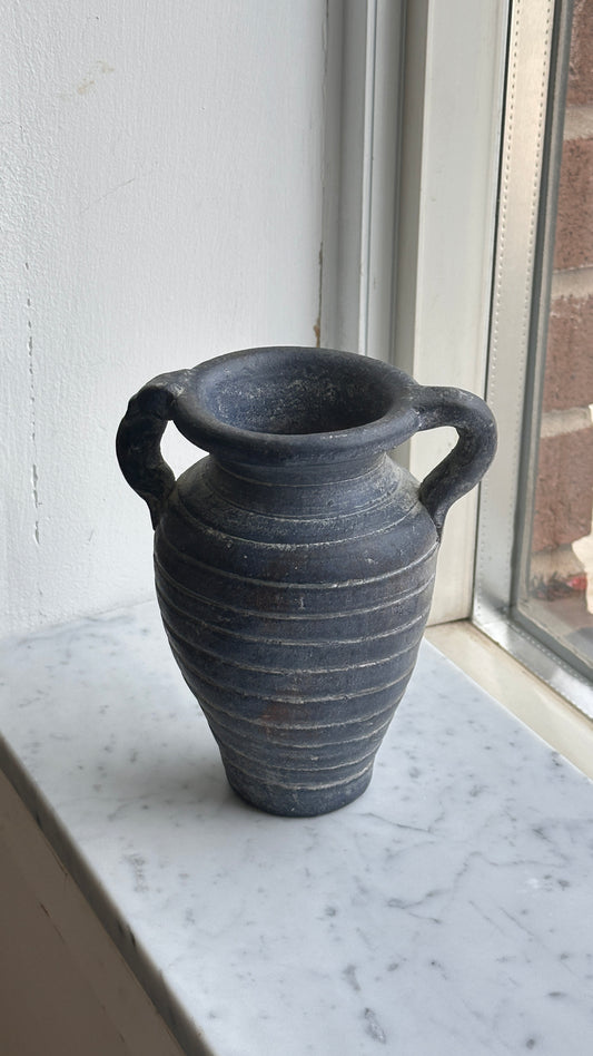 Earthenware Vase with Handles