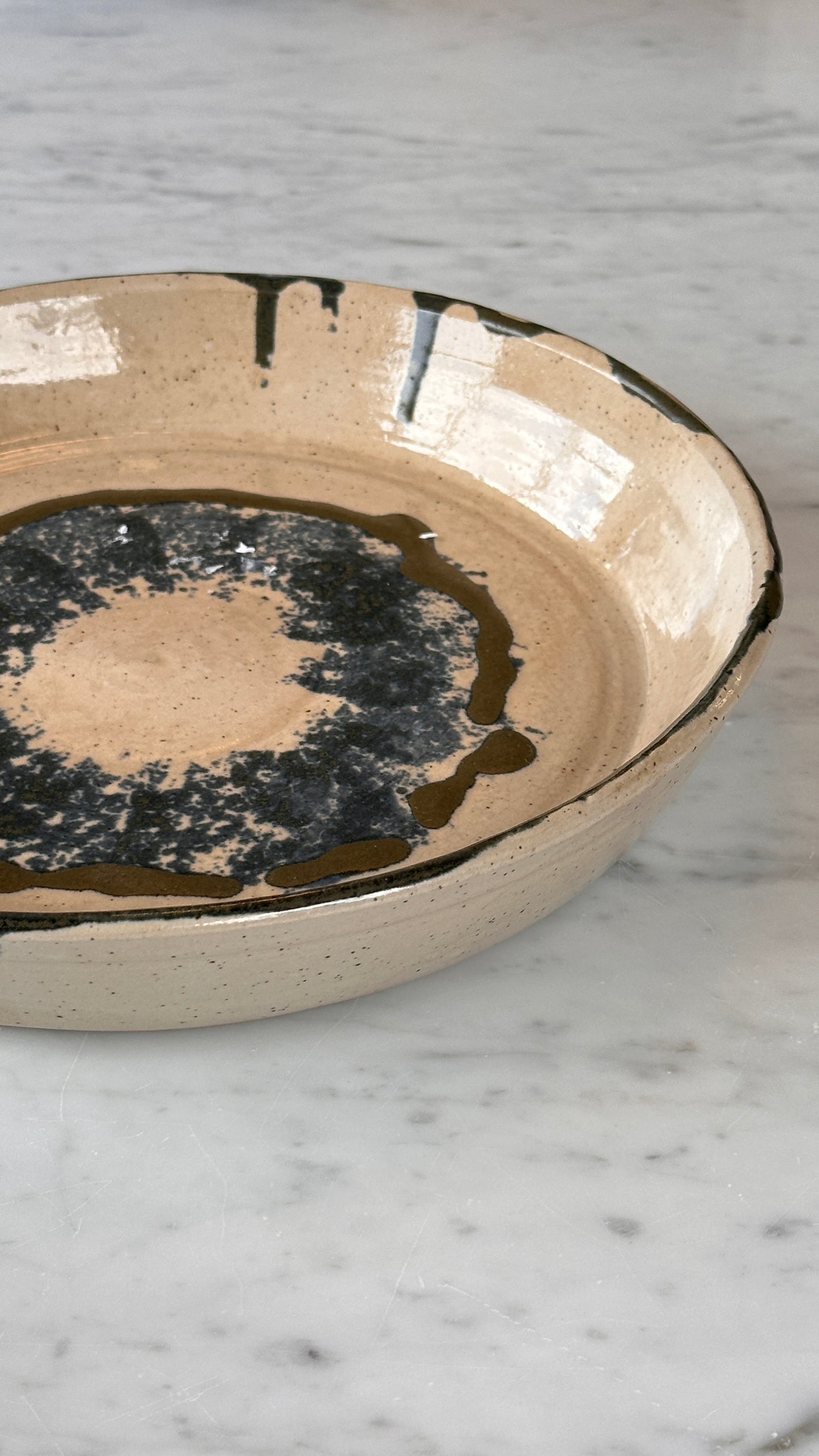 Large Handmade Ceramic Plate