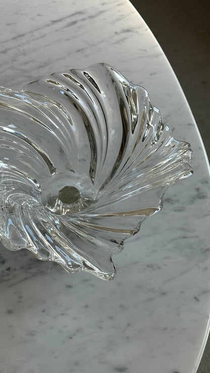 Vintage Mikasa Swirl Art Glass