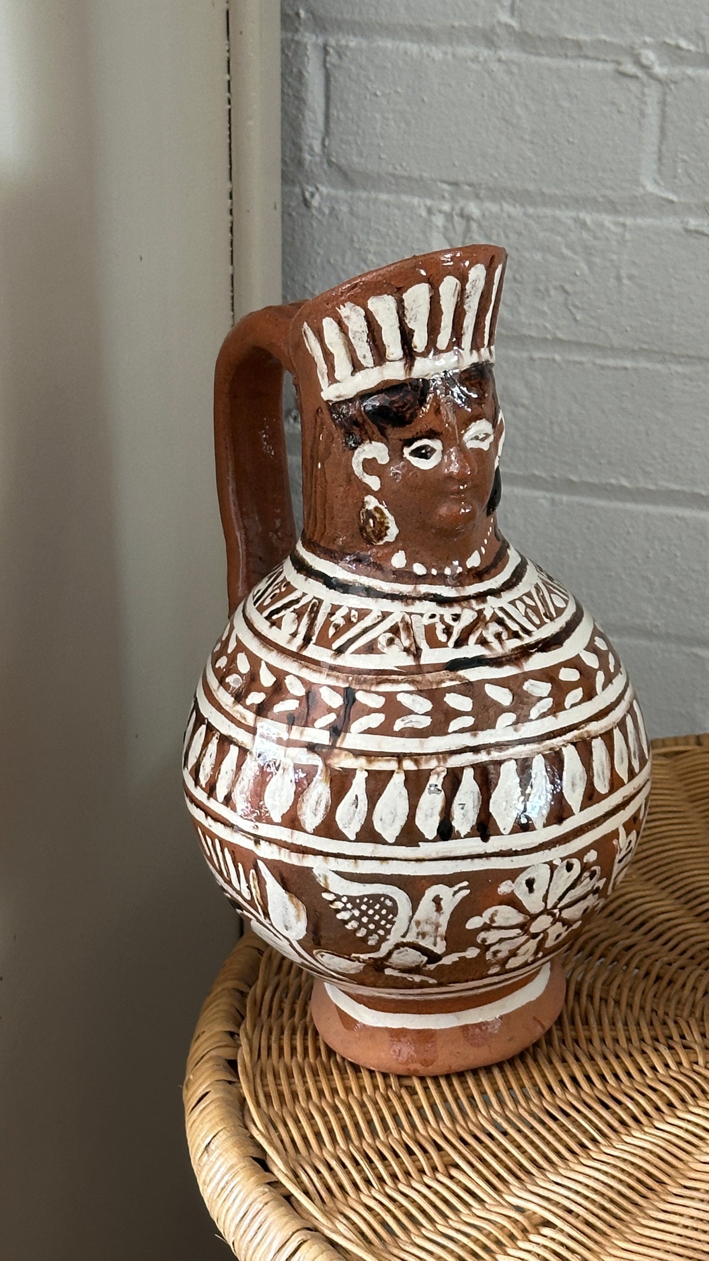 Vintage Pulque Jug