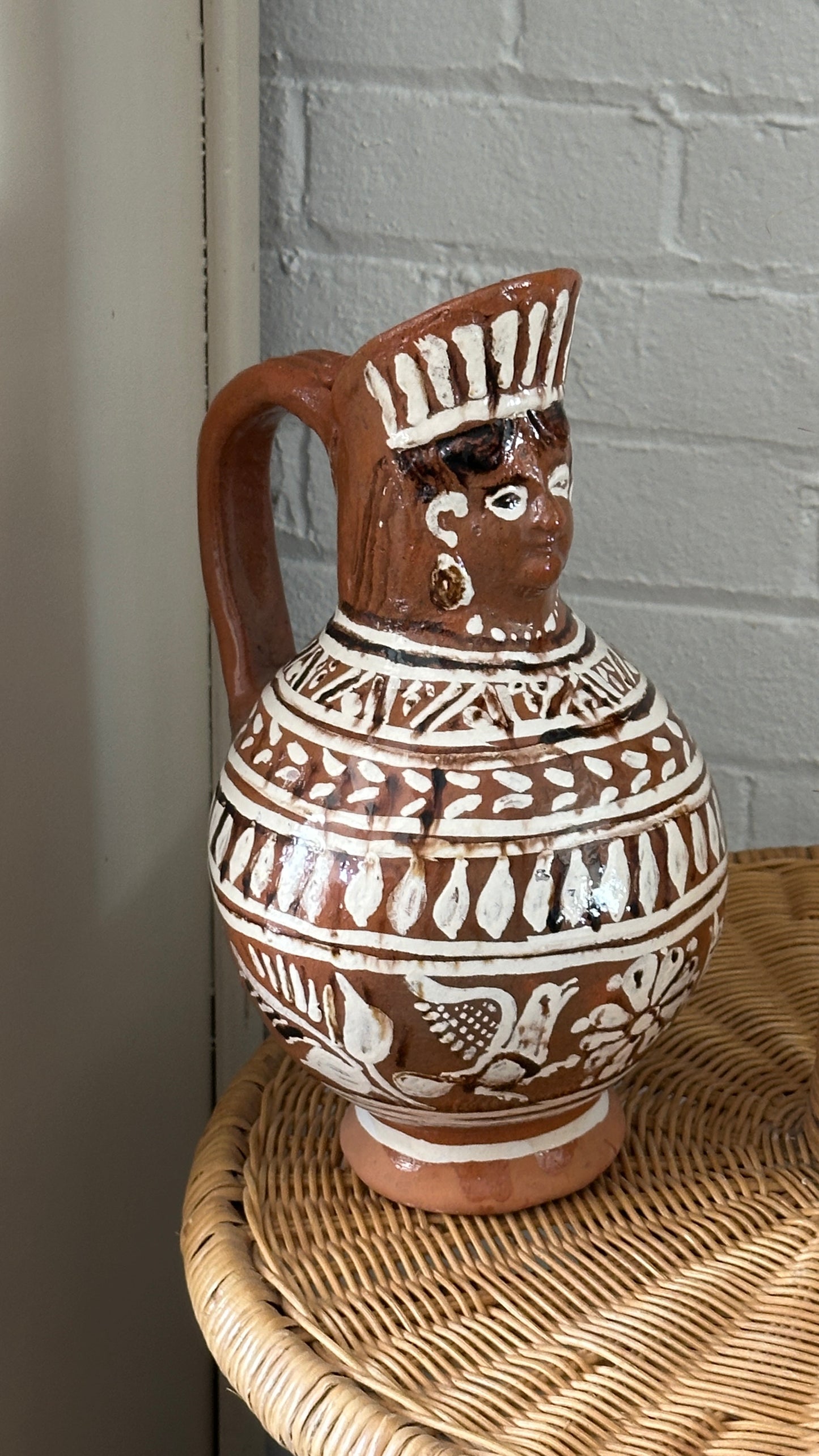 Vintage Pulque Jug