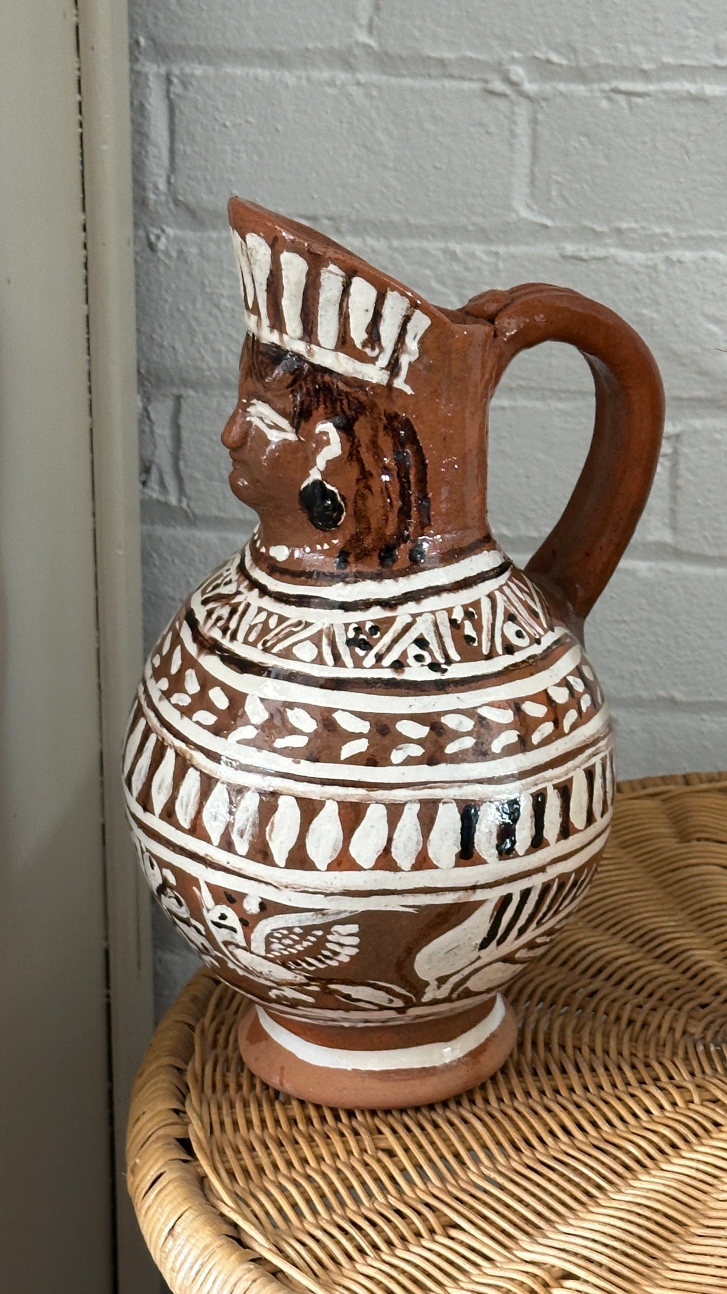 Vintage Pulque Jug