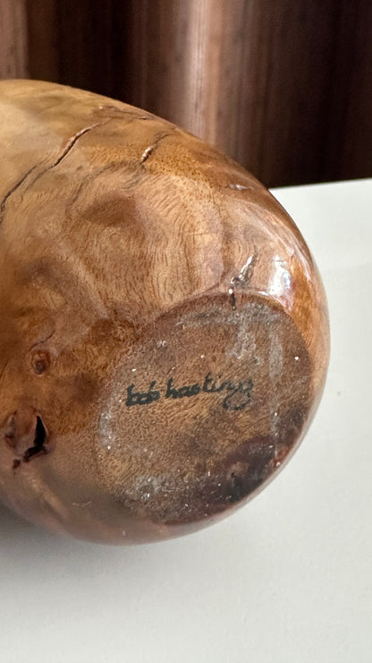 Turned Wooden Vase by Bob Hastings