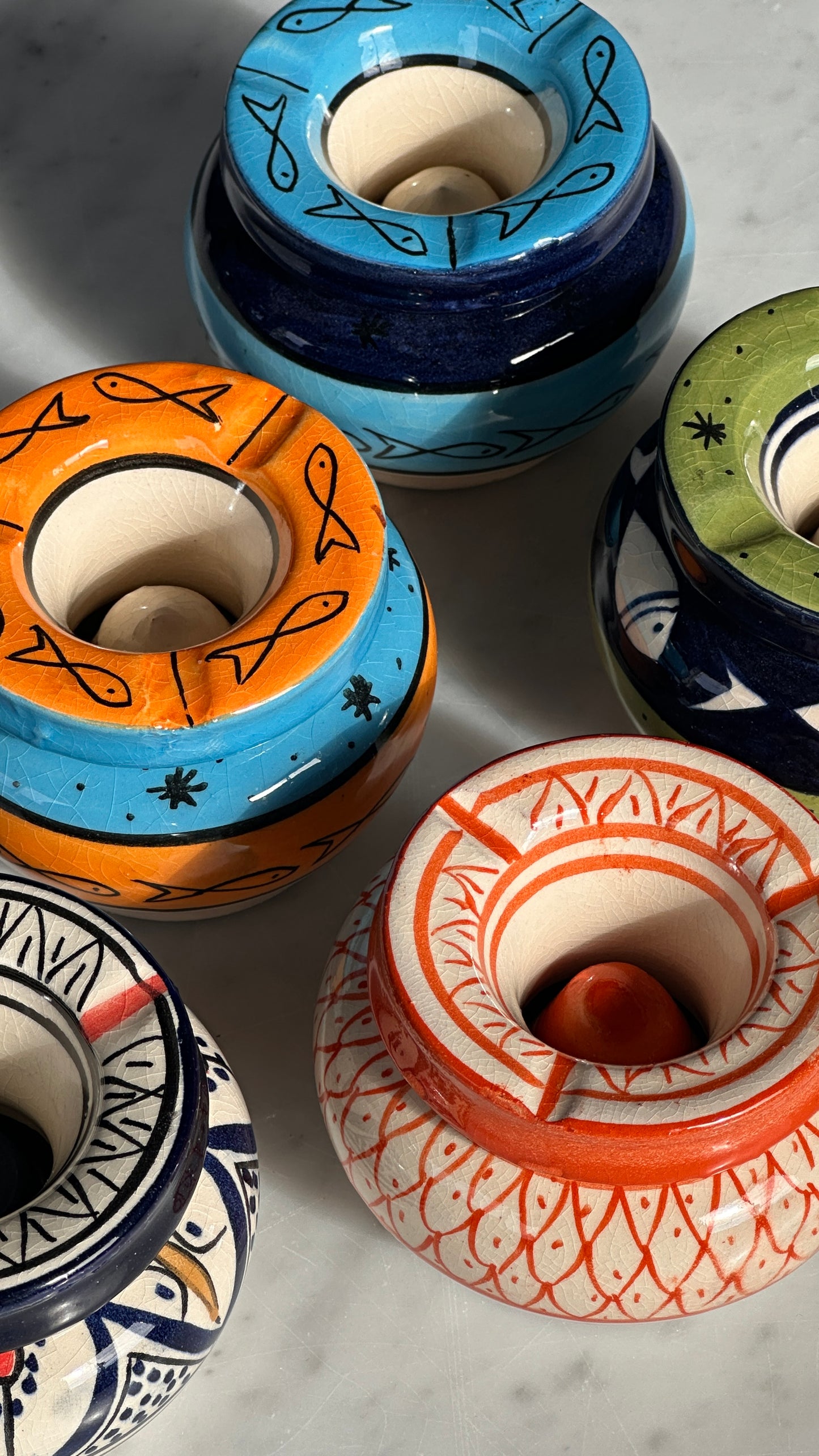 Handmade Moroccan Smokeless Ashtray by T. Nour