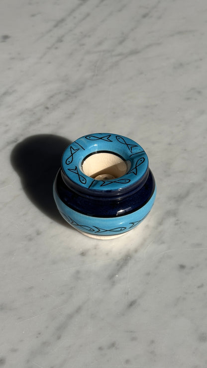 Handmade Moroccan Smokeless Ashtray by T. Nour