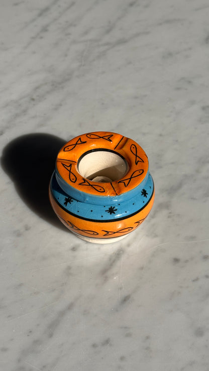 Handmade Moroccan Smokeless Ashtray by T. Nour