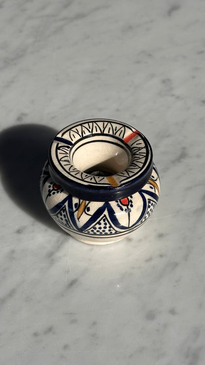 Handmade Moroccan Smokeless Ashtray by T. Nour